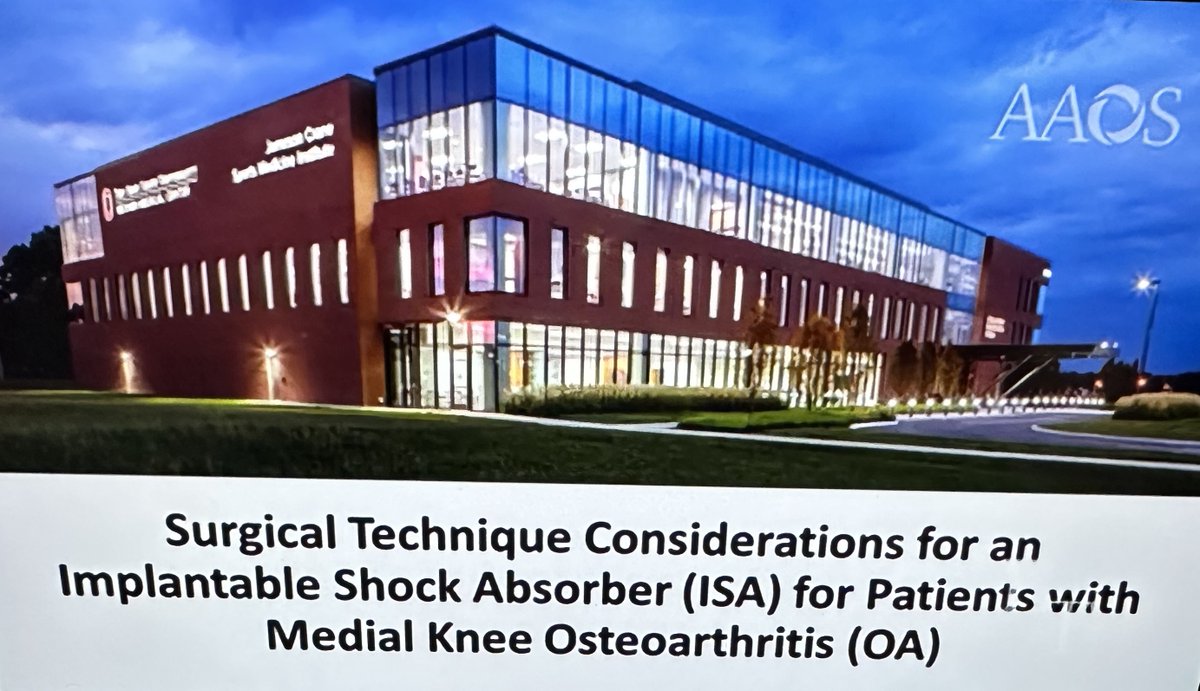 Moximed's tweet photo. Innovation was a common theme at the @AAOS1 annual meeting. We thank Dr. Jason Dragoo and Dr. David Flanigan for sharing their experience with the MISHA Knee System with surgeons looking for breakthrough advancements in the treatment of #KneeOA.
#MoveToMISHA #AAOS2024 https://t.co/OxgMVcy1ts