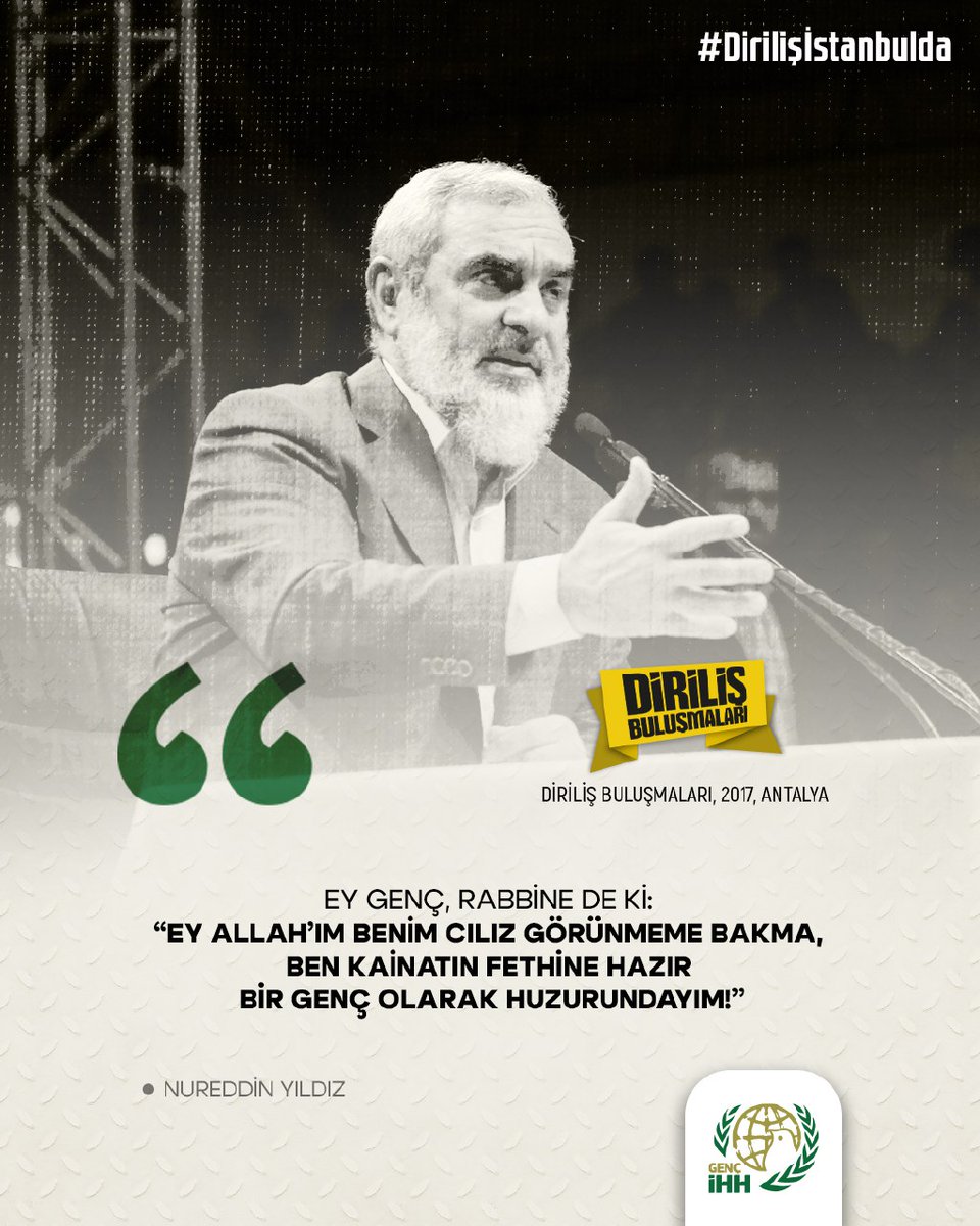 Lebbeyk Allahümme lebbeyk

#Dirilişİstanbulda