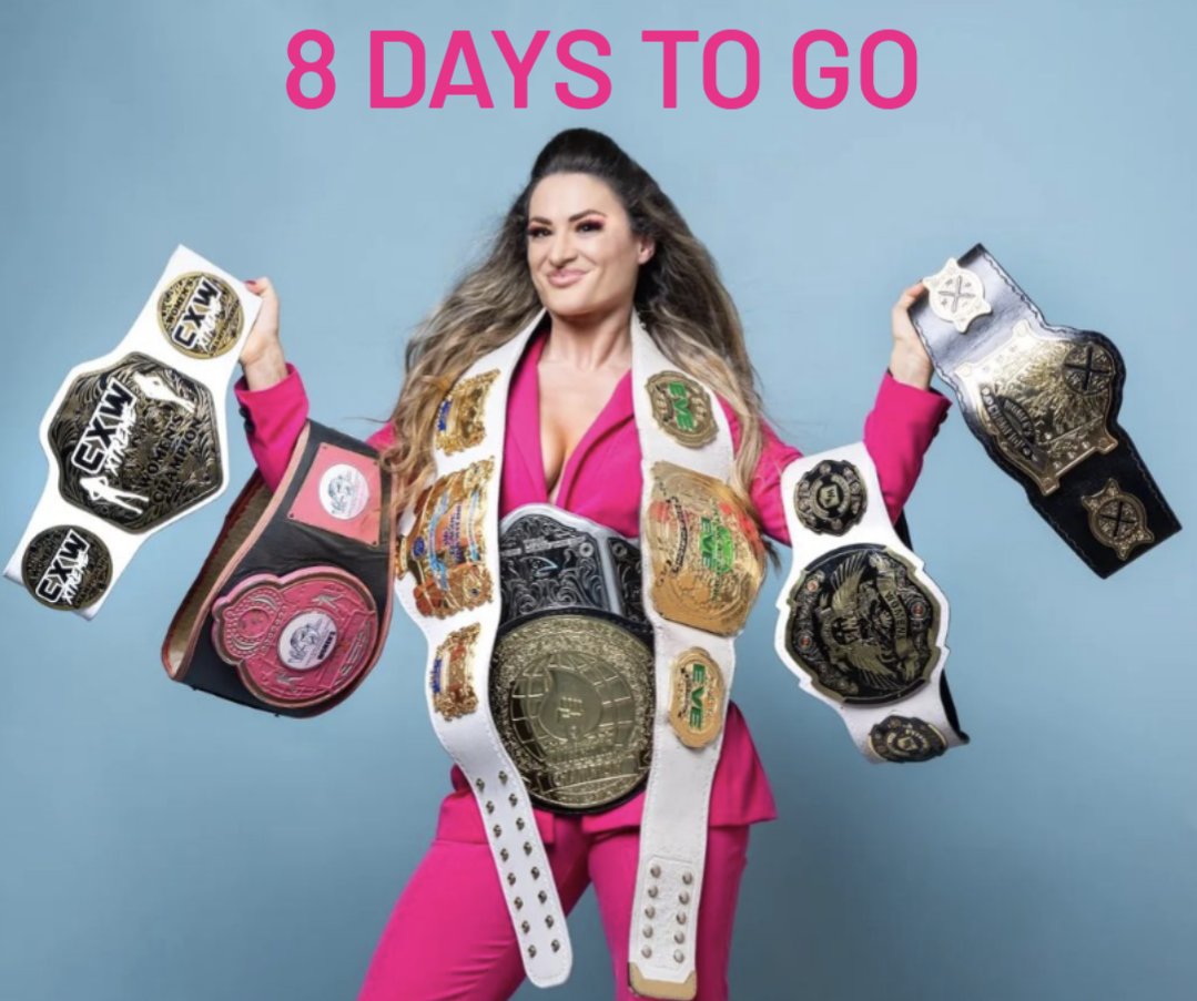 8 days until our next show, as Goblins and Golems 2 takes place at the @NewCrossInn London!

#Nina8belts @NinaSamuels123 our Women's Champion will be back with us on 17th March in Huddersfield 🌊