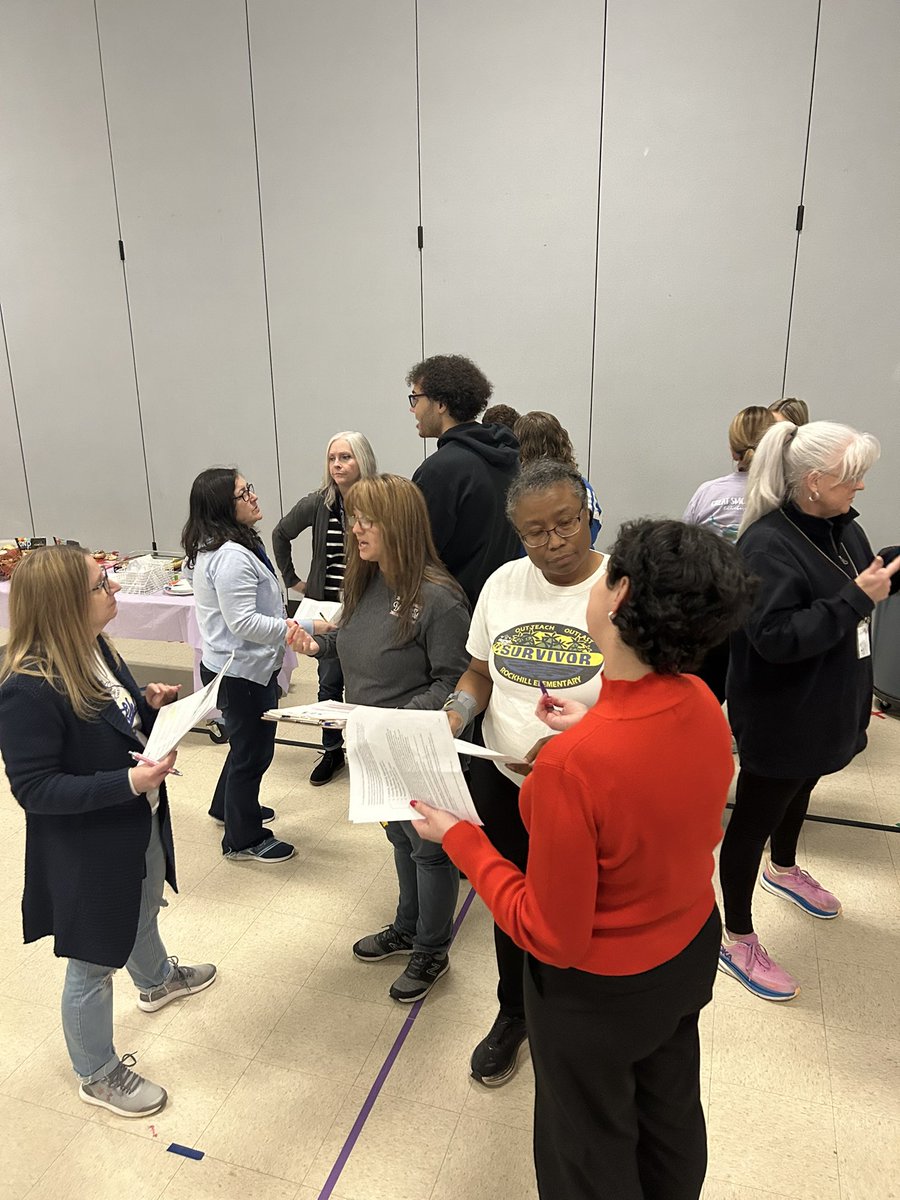 Rockhill Teachers are learning together to increase student engagement and  rigorous tasks  into our classrooms <a href="/SCPSchools/">Stafford Schools</a>  #ElevateStafford <a href="/mathwings/">Kim Hayden</a>