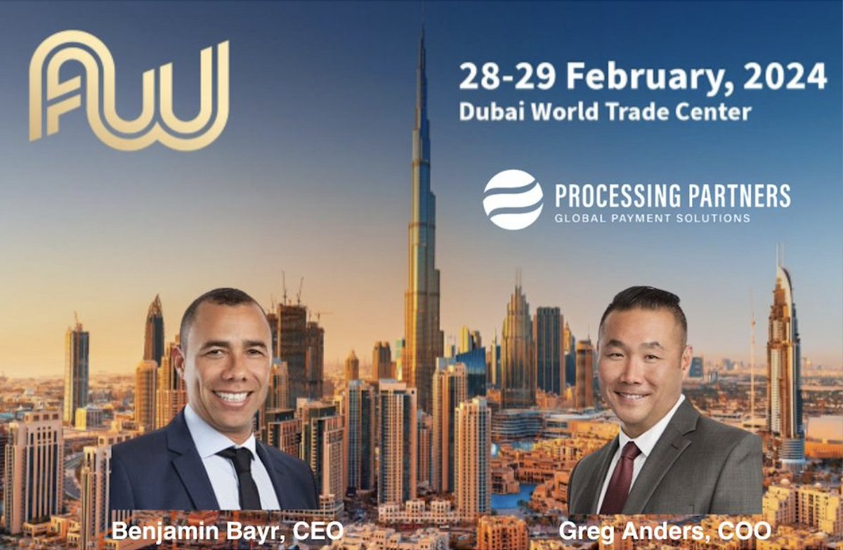 ProcessingPtnrs's tweet image. Affiliate World Dubai is coming up! Our Dynamic Duo will be in attendance. Let us know if you'd like to schedule a meeting. 

#AffiliateWorldDubai