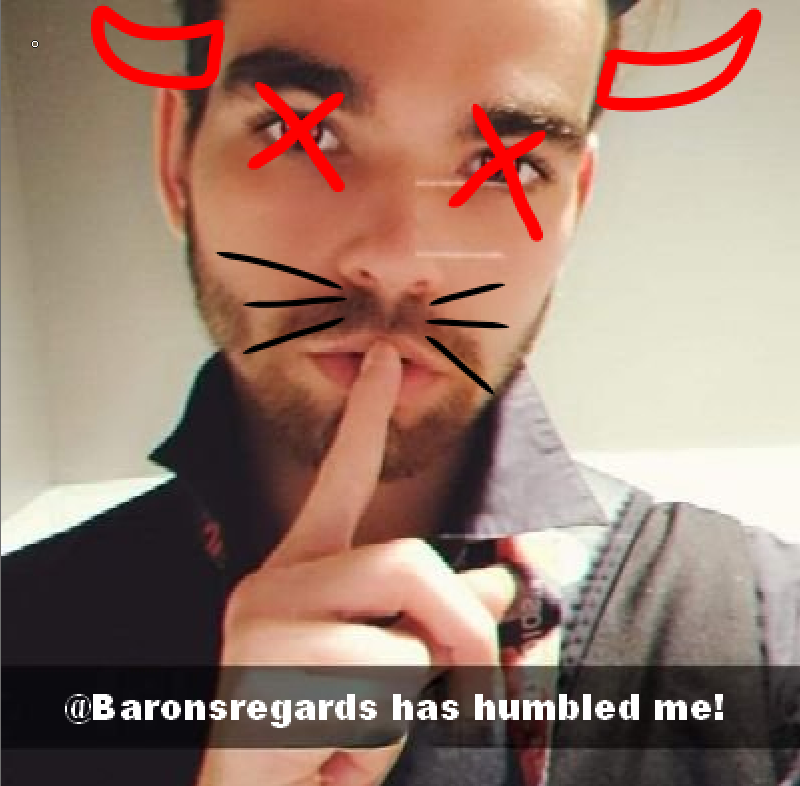 EntwhistleGreen's tweet photo. Throwback Friday to when @TheJessieHumble got humbled by the goat @AerachOW and the almighty @Baronsregards #Smited https://t.co/hh3Kqc4Hqr