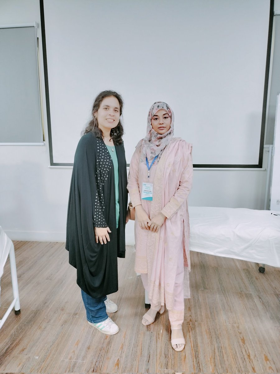 samreenriaz000's tweet photo. After a hands-on-intensive-training with the UK national and an Egyptian-Arab Clinician &amp; Trainer Dr Dania Shereif F. on 'Neurological Rehabilitation.' It was a 30 credit hours International Programme by the Primephysio, UK.#samreenriazahmed #Pakistansfirst #clinicalneurolinguist https://t.co/y7BSWLJuIP