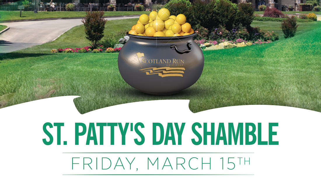 Can you win the pot o' gold at our St. Patty's Day Shamble on Friday, March 15th? Sign up now: brnw.ch/21wH39x ☘️ 10:30AM Shotgun Start ☘️ 2-Person Team | 80% Handicap ☘️ Gros & Net Prizes ☘️ Members: FREE ☘️ Associate Members & Guest: $50 ☘️ $100 Team Cash Throwaway
