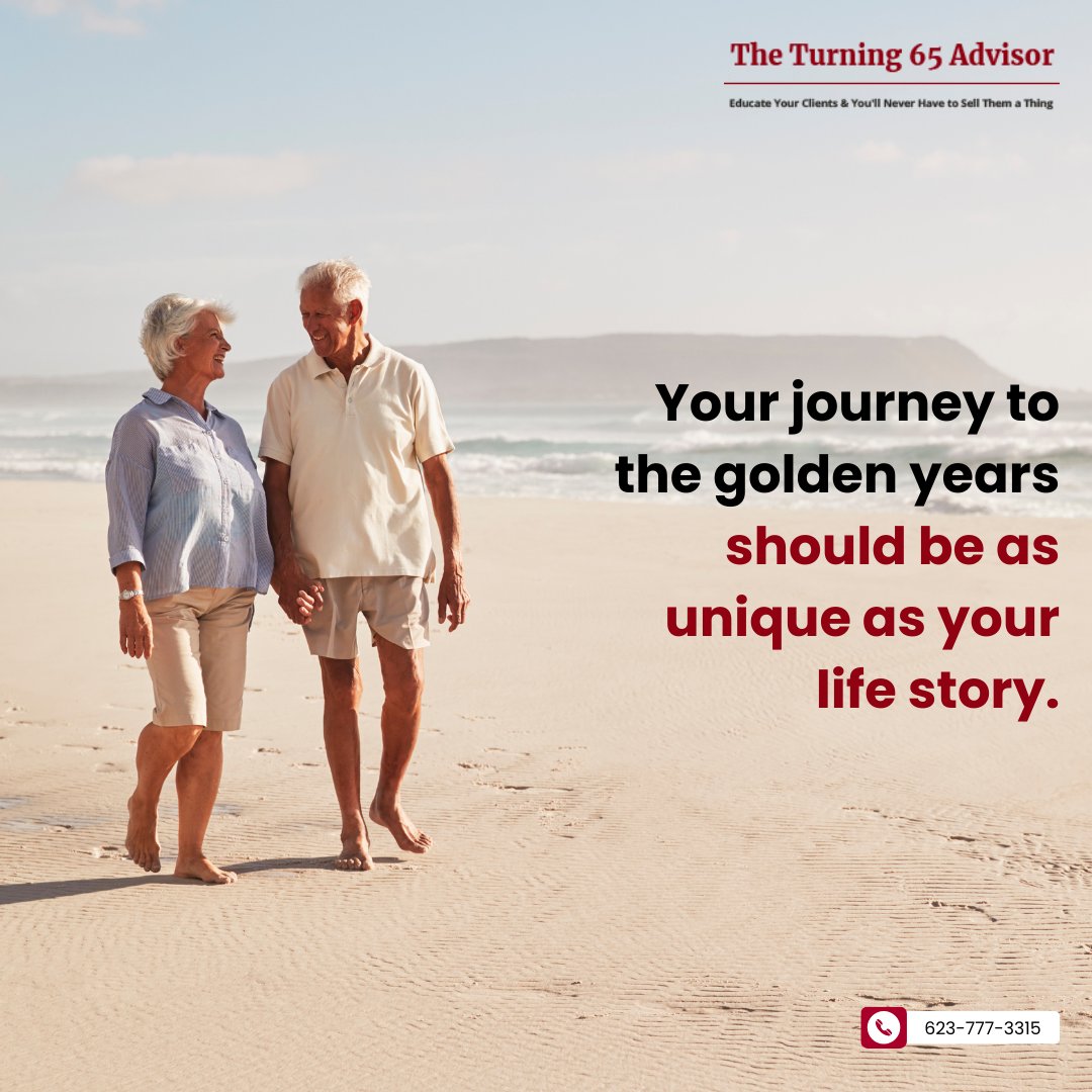 Step into the spotlight of your dream retirement with Turning65 Advisor's exclusive Retirement Toolkit! 🌟 
Your journey to the golden years should be as unique as your life story, and our toolkit is designed to illuminate the path to the retirement you've always envisioned.