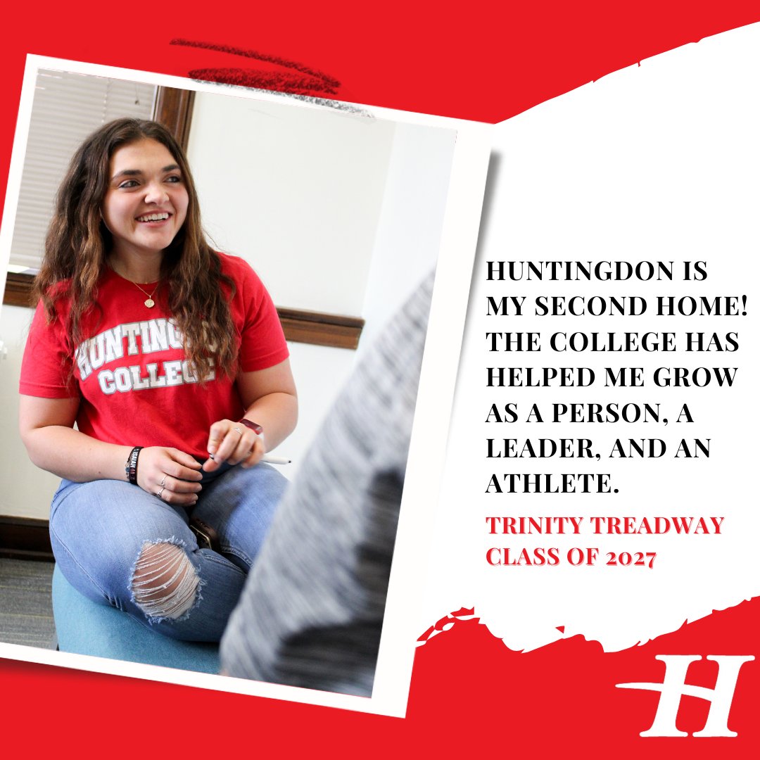 Come experience Huntingdon for yourself by scheduling a visit using the link in our bio! ❤️ 🤙🏼 🦅 
#HAWKEM #HCisforme