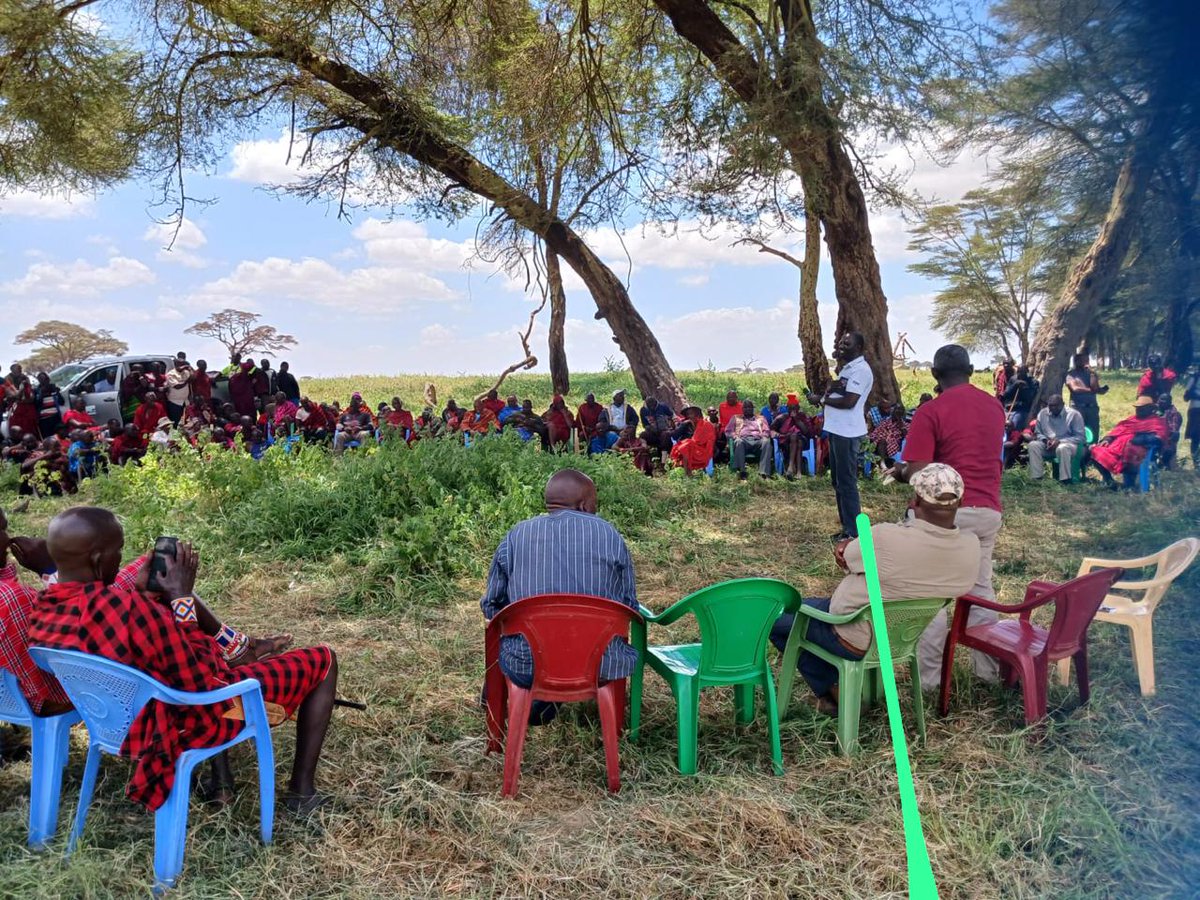 The Taisere Conservancy!
Exciting news as <a href="/aetkenya/">Amboseli Ecosystem Trust</a> witnessed the OOGR community agree to form a brand new conservancy dubbed the Taisere Conservancy. The conservancy will connect Kitirua - Kitenden - Amboseli National Park. <a href="/KWCAKenya/">Kenya Conservancies</a>