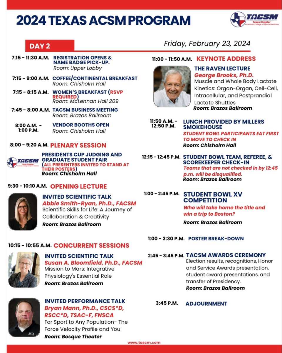 Texas ACSM tweet media