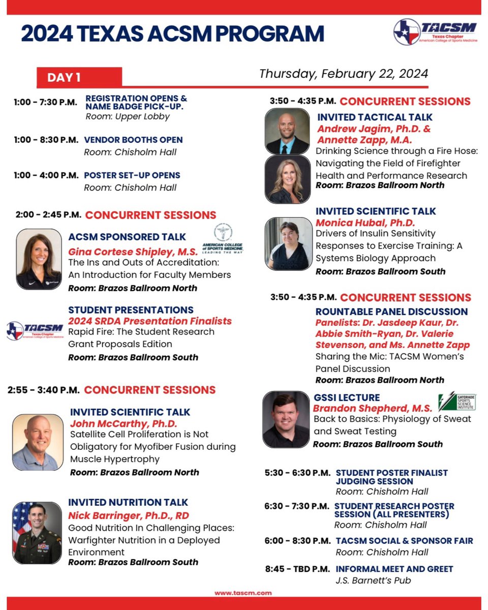 Texas ACSM tweet media