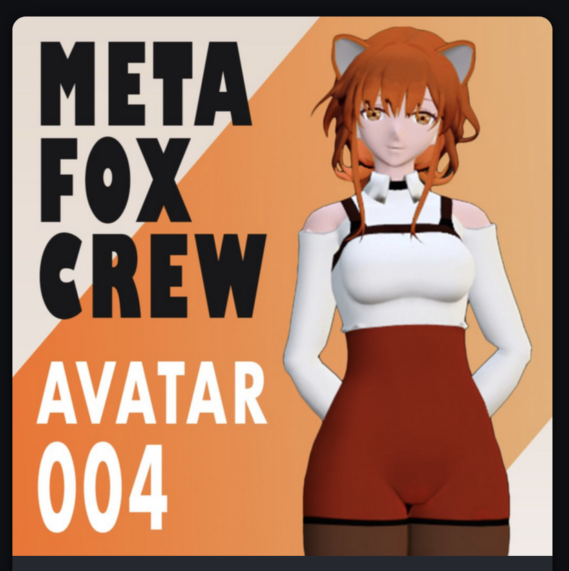 MetafoxCrew's tweet photo. Foxy Lady joins the collection! ๐โโ๏ธ๐ฆ
@MetafoxCrew Avatar #004 on sale on @niftyisland๐๏ธ
Don't miss her ๐ฅ๐
https://t.co/KPoTzIZkdf
#NiftyIsland #NiftyGang #Metaverse #MetaverseWeek #MetaverseNFT #MetaverseWorlds #Polygon #PolygonNFT #Web3 #NFT #NFTs #NFTCommunity #nftart https://t.co/3sr2Gj85UY