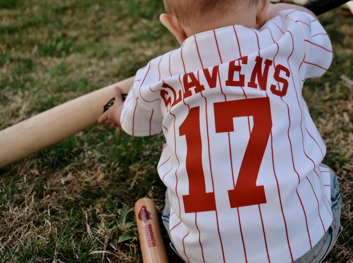 First Opening Day for Slade!! Good luck to the boys <a href="/RazorbackBSB/">Arkansas Baseball</a>