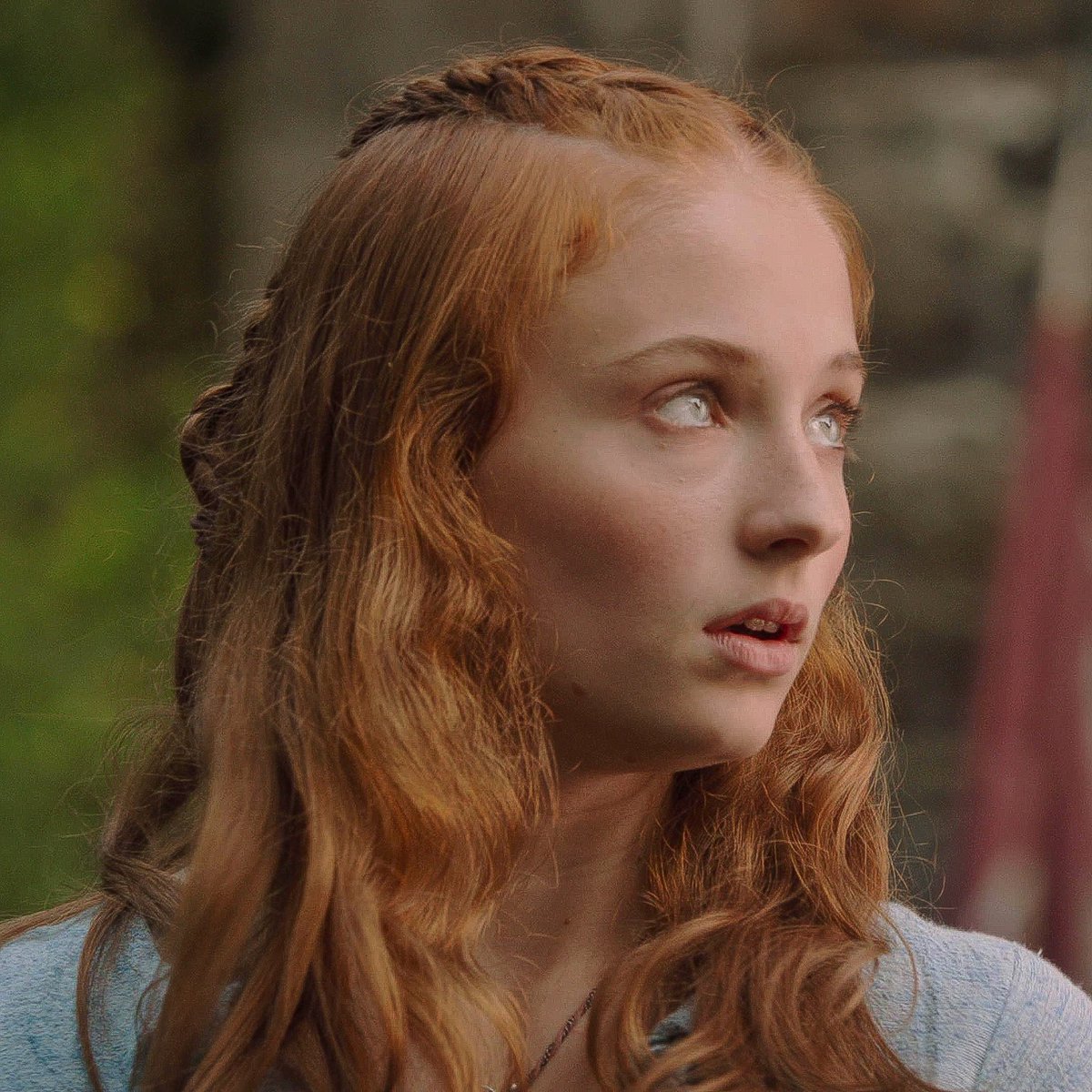 sansa stark in 1x02, the kingsroad.