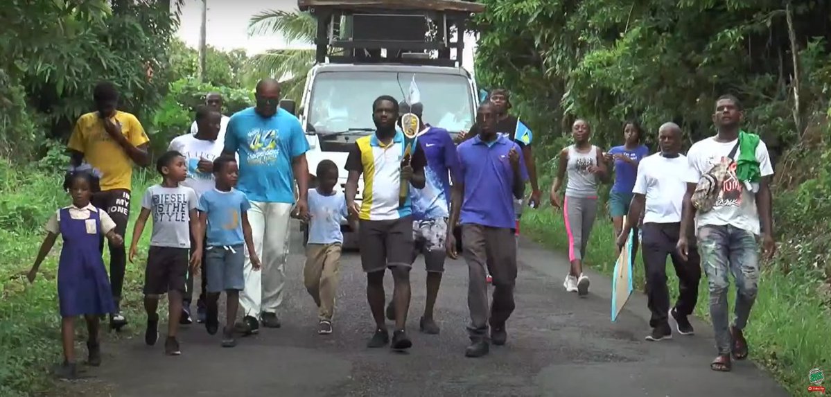 Jeo758's tweet photo. On Feb 22, my island home #SaintLucia celebrates its 45th Independence anniversary. No greater joy, than to celebrate with the community which built me, in the Independence baton relay, celebrating our people and their successes from all walks of life!
#Independence45 https://t.co/rxI9gXI3Qy