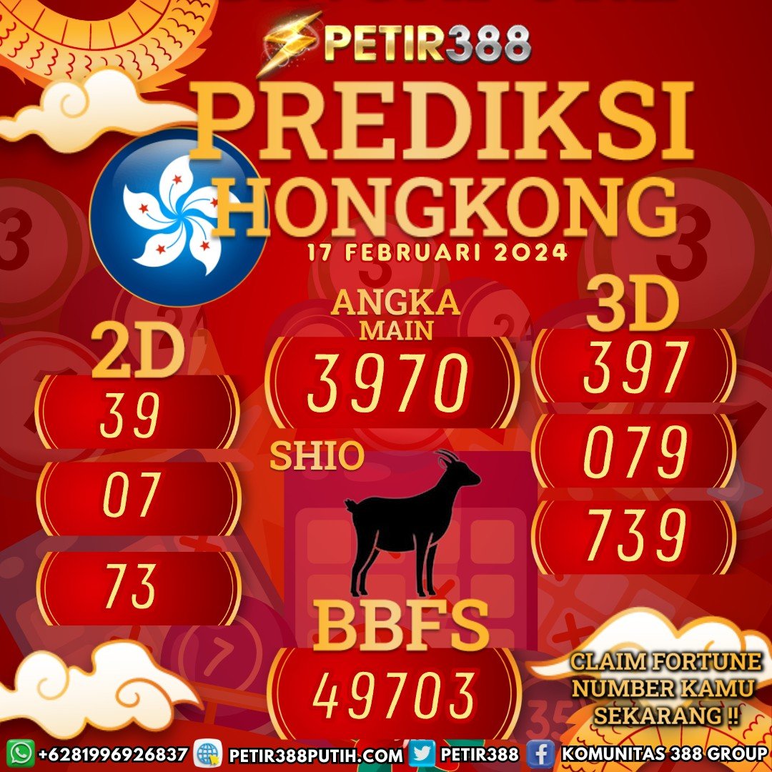 petir388's tweet photo. ⚡️PREDIKSI TOGEL PETIR388⚡️
Tanggal : 17 FEBRUARI 2024

Utamakan prediksi sendiri ya bosku, semoga podium^^

link daftar »  https://t.co/ErqpjedxAn
LINK CHANNEL »  : https://t.co/5Zq1V2rQP4

#petir388 #togelonline #togelsydney #togelsingapore #togelhongkong #prediksitogel https://t.co/GjG7k2zSxi