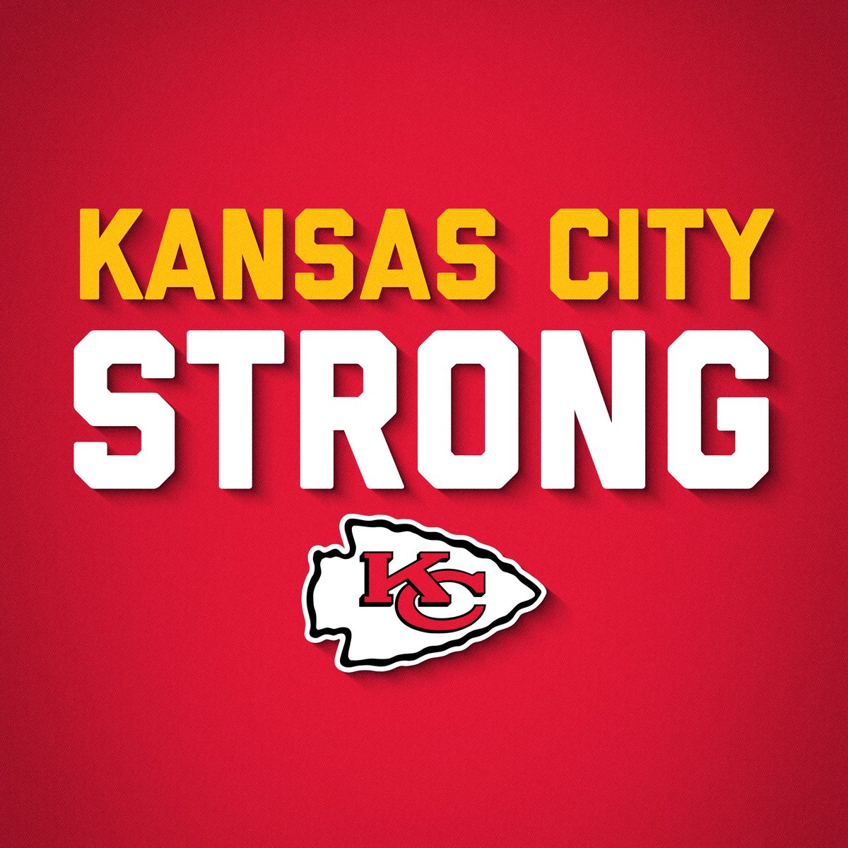 Kansas City Chiefs (@chiefs) on Twitter photo In partnership with <a href="/UnitedWayGKC/">United Way Greater Kansas City</a>, we’ve launched #KCStrong, an emergency response fund supporting victims and their families, violence prevention and mental health services, and first responders.
The Chiefs, Hunt Family Foundation and NFL are supporting this cause with a In partnership with <a href="/UnitedWayGKC/">United Way Greater Kansas City</a>, we’ve launched #KCStrong, an emergency response fund supporting victims and their families, violence prevention and mental health services, and first responders.
The Chiefs, Hunt Family Foundation and NFL are supporting this cause with a