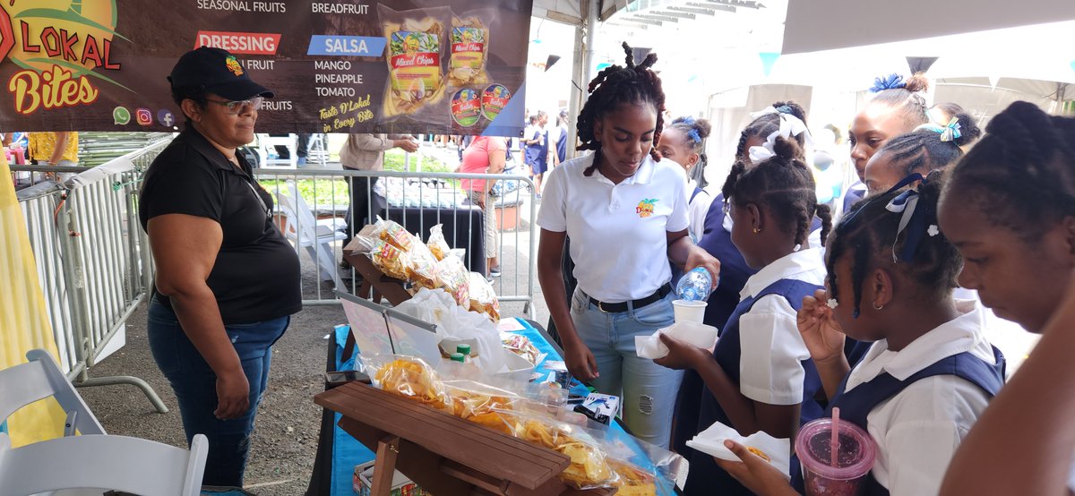 SaintLuciaYEA's tweet photo. We are proud to support local and innovation by being part of the 45th Independence National Business Expo, happening Friday and Saturday at Constitution Park and William Peter Boulevard.
#SaintLuciaIndependence45
#DouvanAnsam
#DouvanAnsanm🇱🇨💙💛🖤🤍 https://t.co/SSSlYsH4ao