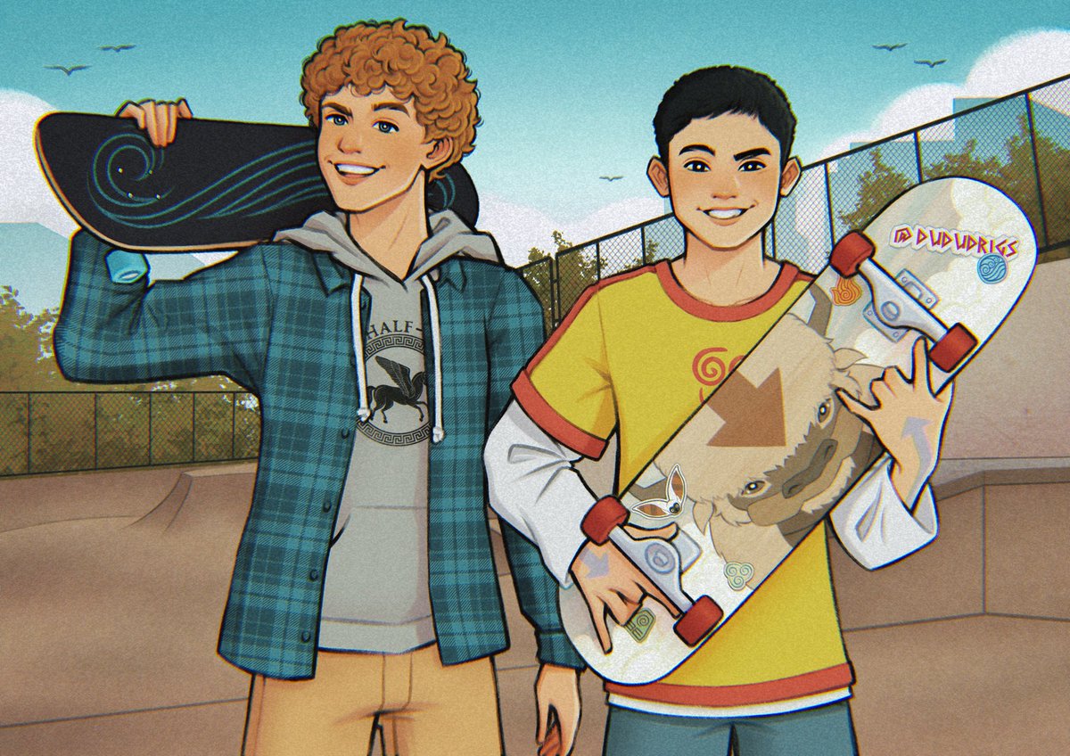 They'd be best friends for sure 🛹🌬🌊

Percy Jackson and Aang (or Walker Scobell and Gordon Cormier) crossover #avatarthelastairbender #percyjackson #atla #pjo