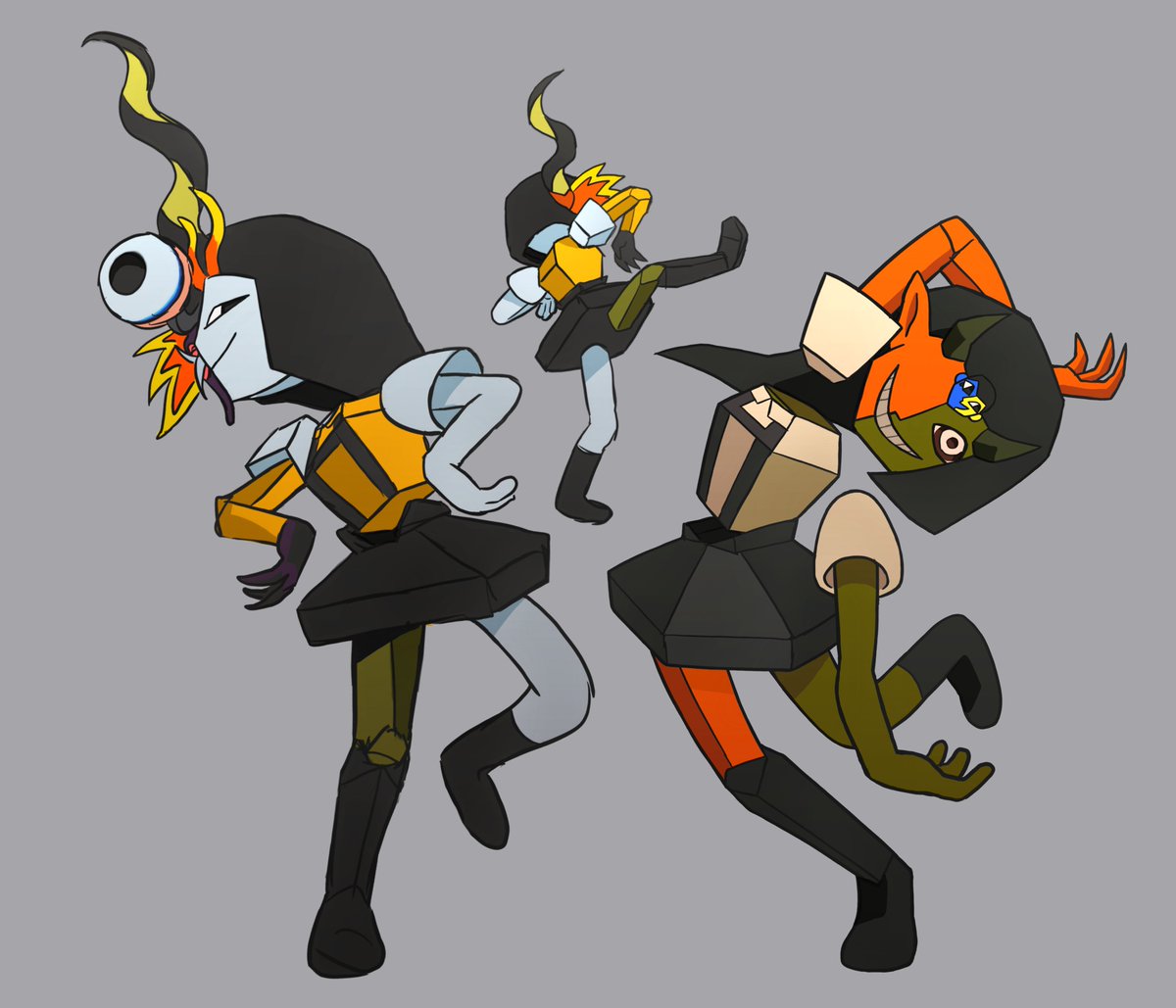 DevoidThoughts's tweet photo. trio of trios (the diablada and shadow one are my favs) #ENA #EnaJoelg https://t.co/2BfjfwNYMp