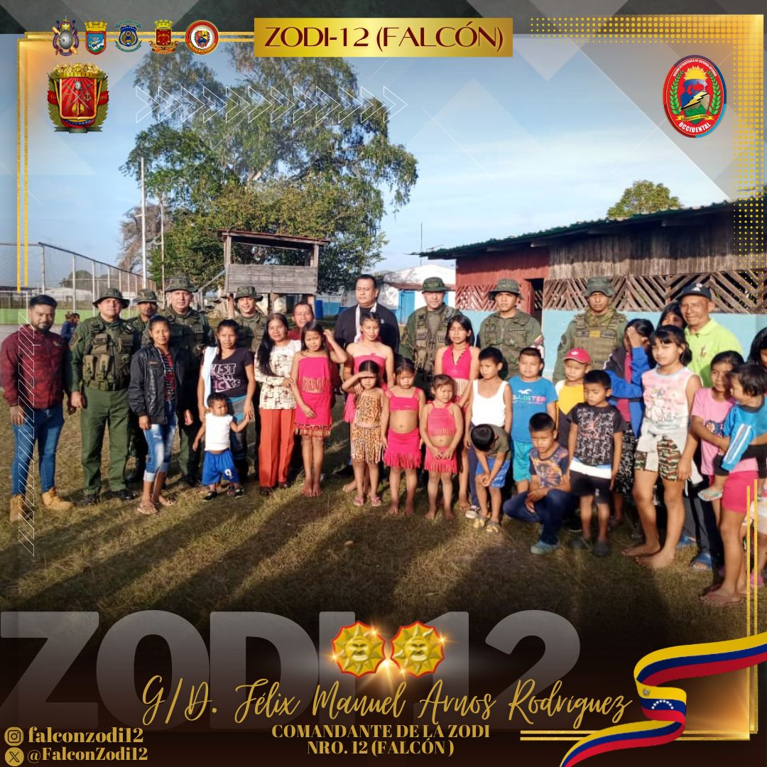 FalconZodi12's tweet photo. FACILITAR EL VIVIR VIVIENDO.
Hugo Chávez Frías.
Cumpliendo órdenes de nuestro Comandante en Jefe @NicolasMaduro la #FANB #REDIOC #ZODIFALCÓN se encuentra desplegada en la población de San Rafael de Kamoiran, área de desarrollo integral perteneciente a la la @ZodiEsequiba64 https://t.co/oe2QXJgWjF