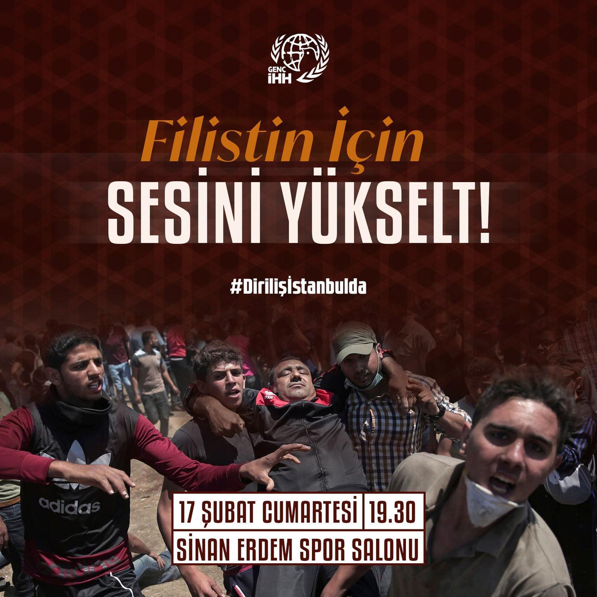 Filistin İçin Sesini Yükselt!

#Dirilişistanbulda