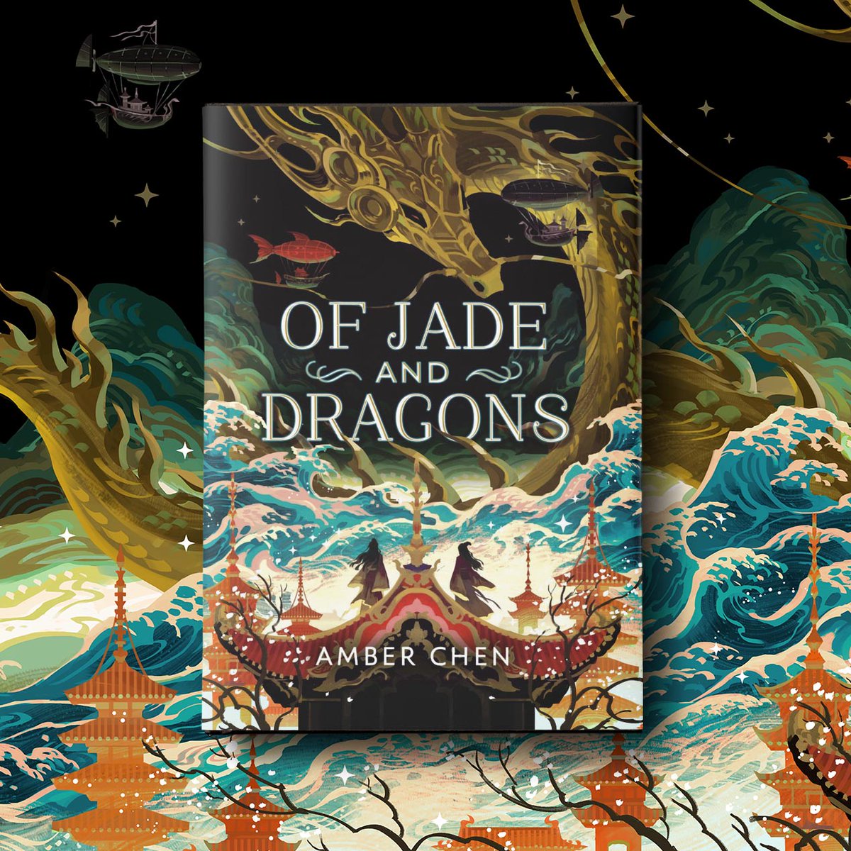 CklBlossom's tweet photo. Happy Year of the Dragon! #bookcover #illustration https://t.co/yYRyPCOBdP
