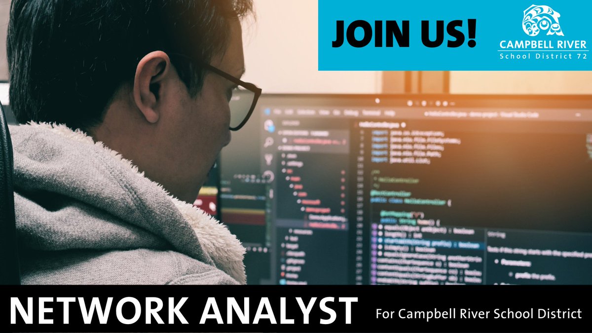 Are you passionate about technology and education? #CRSD72 is on the lookout for a talented network analyst to join our IT department! cimsconnect.sd72.bc.ca/jobconnect/job…