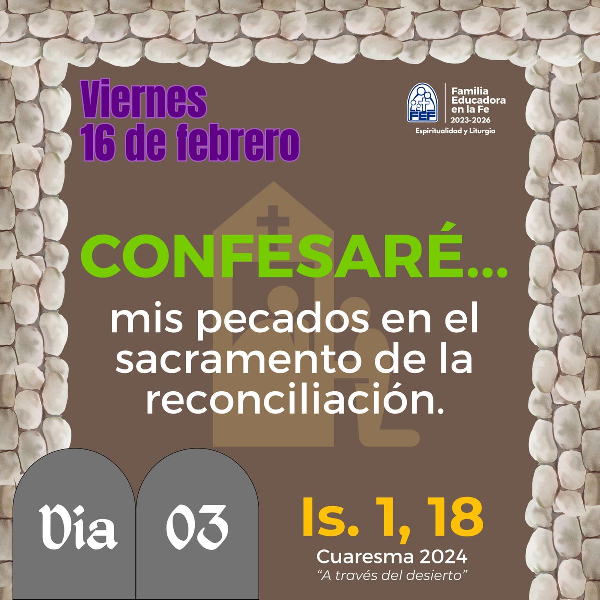 fefmexico's tweet photo. Busquemos encontrarnos con la misericordia de Dios. https://t.co/0rezhHSiJU