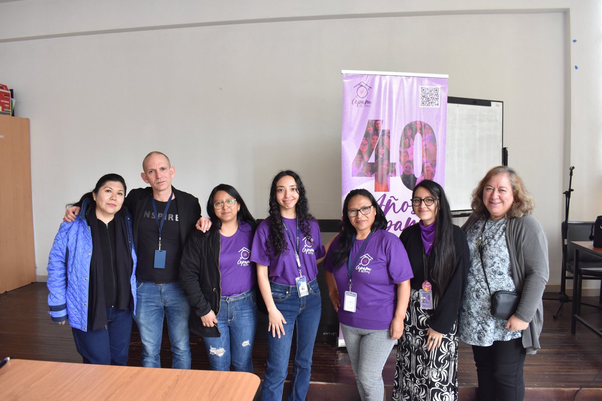 ¡Uniendo fuerzas para erradicar la violencia de género desde las aulas! 💪👩‍🏫El 1 de febrero Cepam llevó a cabo un taller sobre la violencia de género en el ámbito social y psicológico en la Facultad de Trabajo Social de la UCE. #cepam #contralaviolenciadegenero
