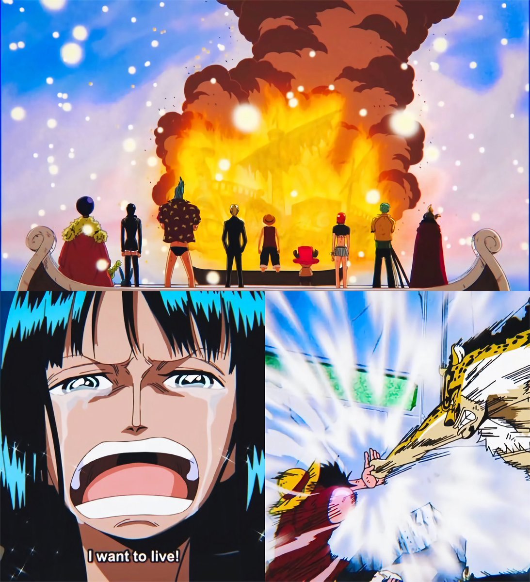 strawhats's tweet photo. Enies Lobby https://t.co/lSdBrzNKvG