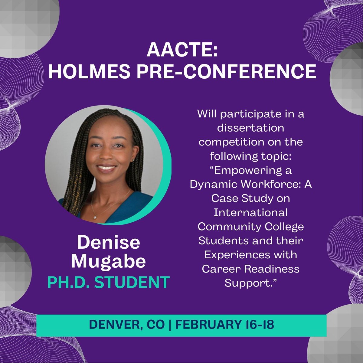 Please join us in congratulating our students who are speaking at the American Association of Colleges for Teacher Education conference this weekend! #giveemHELtcu