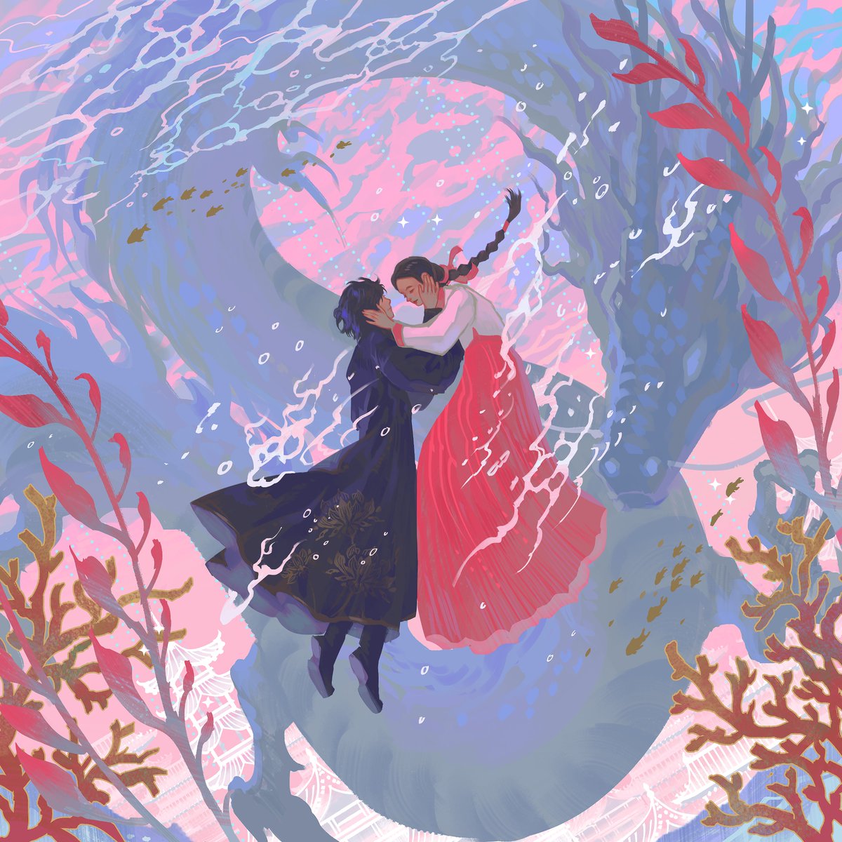 Happy Year of the Dragon! #bookcover #illustration