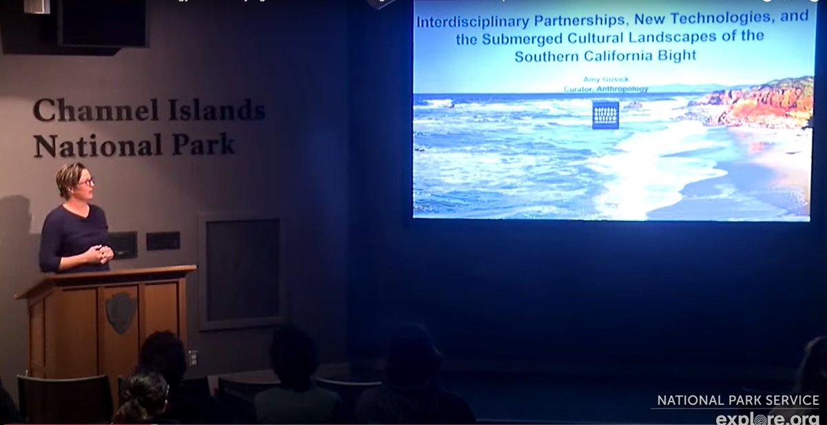 The From Shore to Sea Lecture "New Technology for Identifying Underwater Archeological Sites and Landscapes" from last night is now available for streaming on YouTube at ow.ly/FZsW50QE5BT
