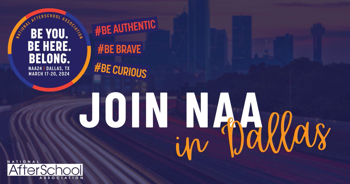 Still considering #NAA24? Today is your last chance to register before rates go up! Click here for info: loom.ly/2DwUEu0 Our session schedule is live! Plan your NAA24 experience today! loom.ly/-BFjQEw We can't wait to see you #BeYouBeHereBelong!