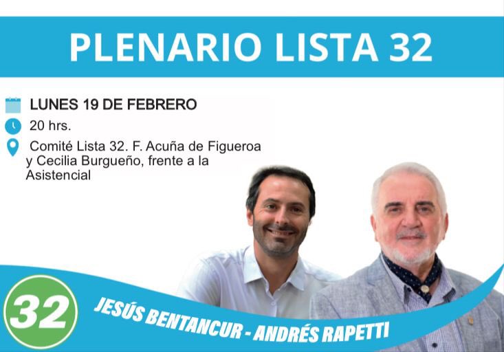 JesusBentancur's tweet photo. ¡Nos volvemos a encontrar!
#Lista32 
@RapettiAndres https://t.co/spuuWE9JK8