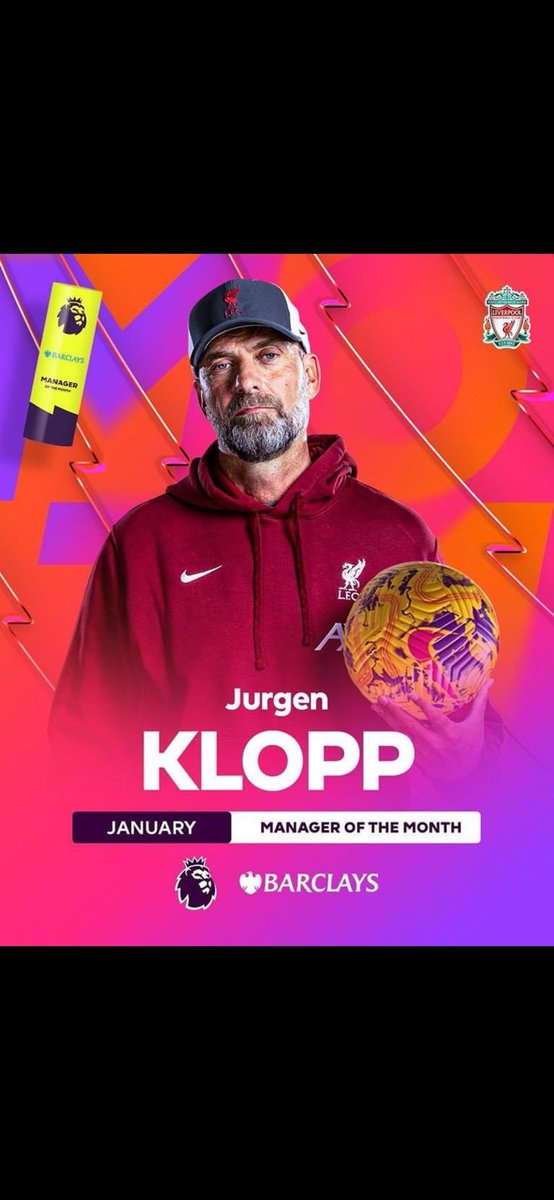 railnation2's tweet photo. Congrats to the Normal One!
#LFC #LFCFamily #EPL https://t.co/3eIRTFu7cf