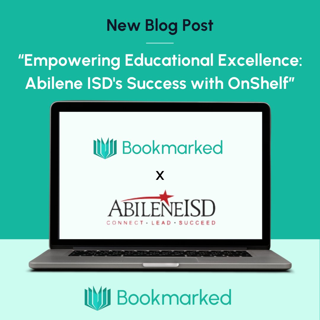 Check out our newest blog, 'Empowering Educational Excellence: Abilene ISD's Success with OnShelf.' Explore  the potential impact it can have on your school district.

➡️ Read all about it here:
hubs.li/Q02lmJRc0

#OnShelf #BlogPost #Bookmarked