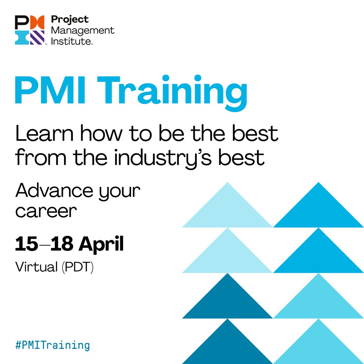 Project managers: Unlock your potential 
with our expert-led courses by attending virtual PMI Training in April. View the courses and register here: sprou.tt/1xWtFz4TBij 
#pmitraining