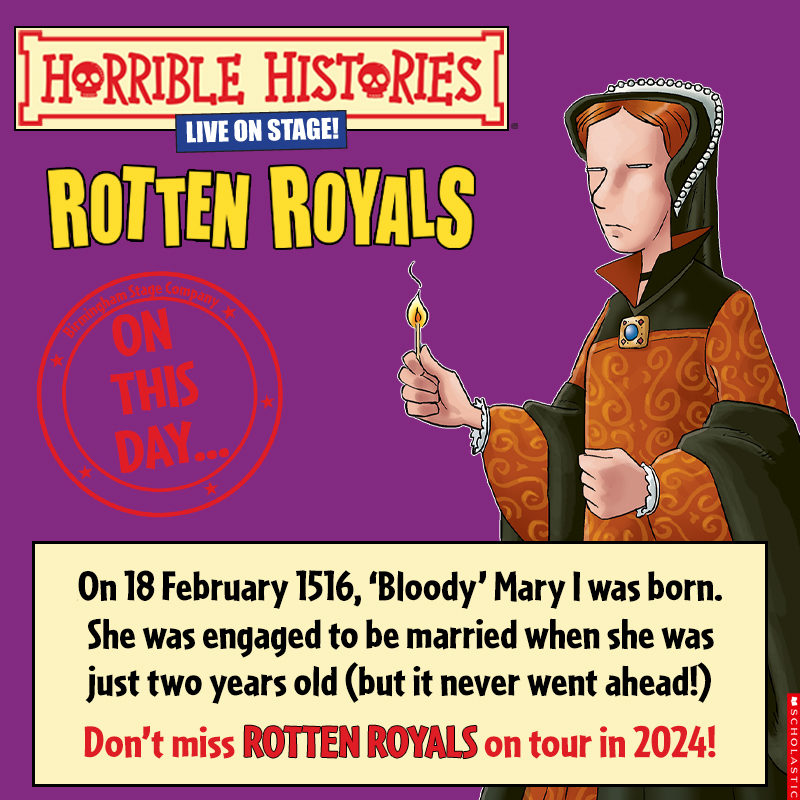 On this day 508 years ago... See all Rotten Royals tour dates here: birminghamstage.com/shows/horrible…