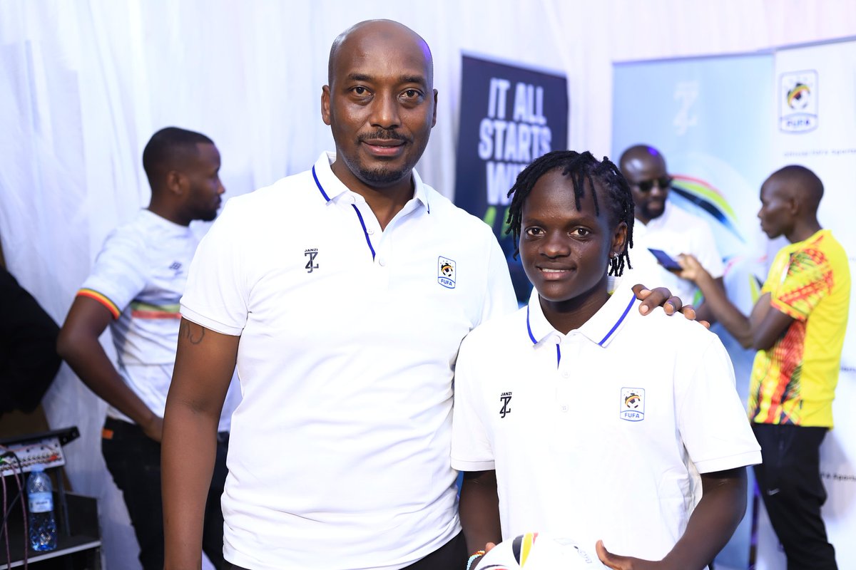 The Queens of Soccer were fully represented at the official launch of ZAKAYO, the official FUFA MatchBall. Assistant Coach Tonny Mawejje, Player Zainah Nandede & communications manager @MulongoSports1 #QueensOfSoccer: