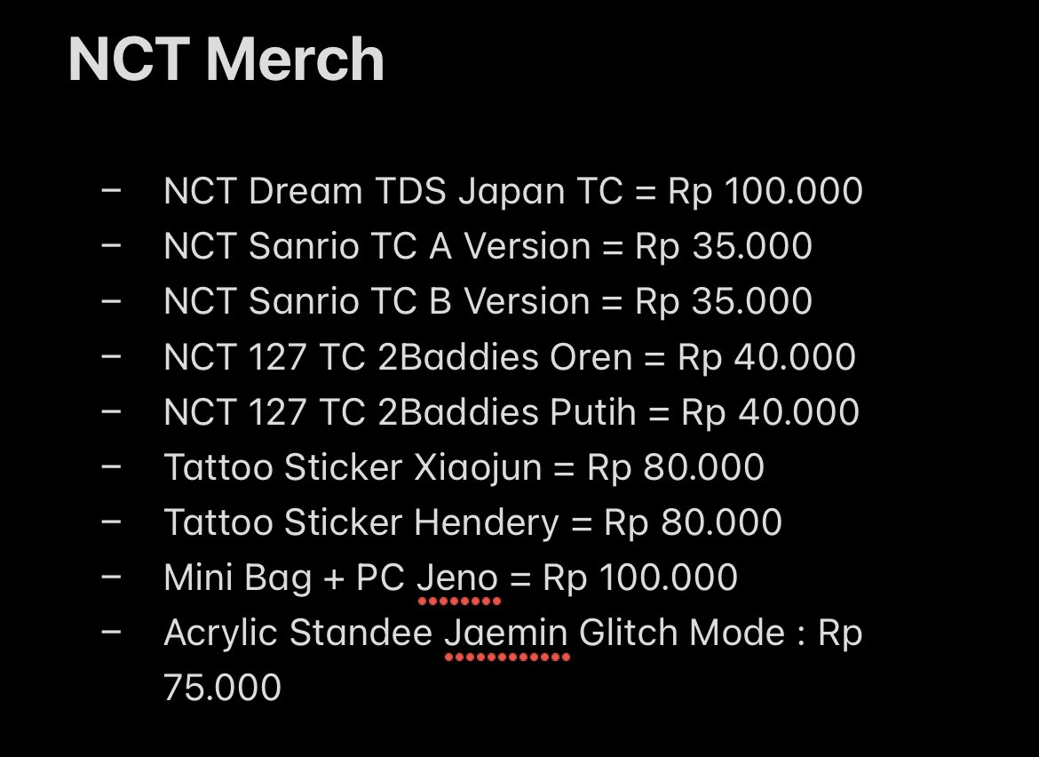 Kgoods_Rush's tweet photo. [CLEARANCE SALE]
NCT &amp; WAYV ALBUM &amp; MERCH

✨ all sealed &amp; new
✨ dom tangsel
✅ sudah inc packing
❌ adm. shopee

✨ co 25.02

tags. nct 127 nct universe wayv nct dream https://t.co/CrLxsX9R6t
