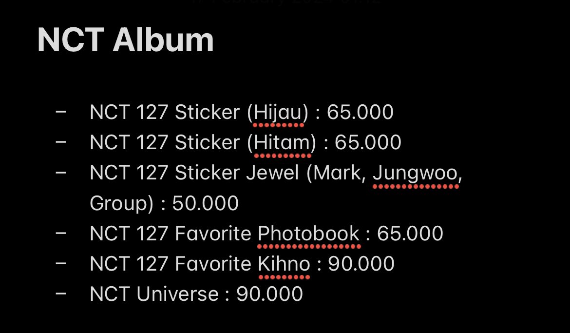 Kgoods_Rush's tweet photo. [CLEARANCE SALE]
NCT &amp; WAYV ALBUM &amp; MERCH

✨ all sealed &amp; new
✨ dom tangsel
✅ sudah inc packing
❌ adm. shopee

✨ co 25.02

tags. nct 127 nct universe wayv nct dream https://t.co/CrLxsX9R6t