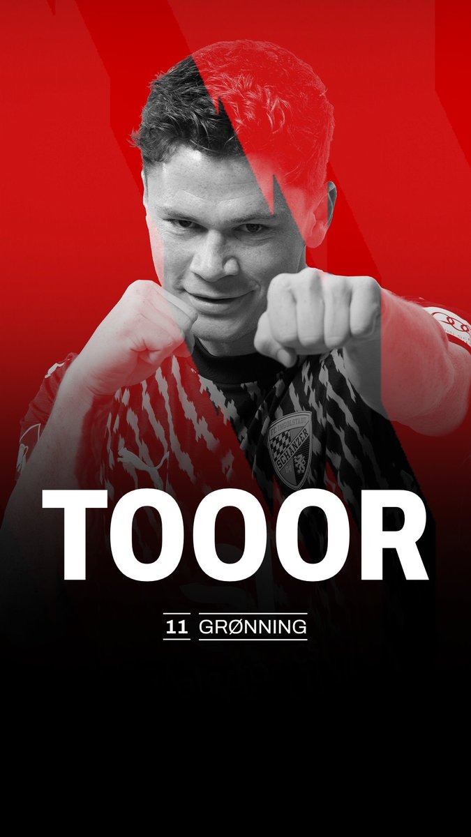 (19') Er hat wieder zugeschlagen: Der Ausgleich durch Sebastian Grønning! 🚀⚫️🔴
__
#FCISCF 1:1