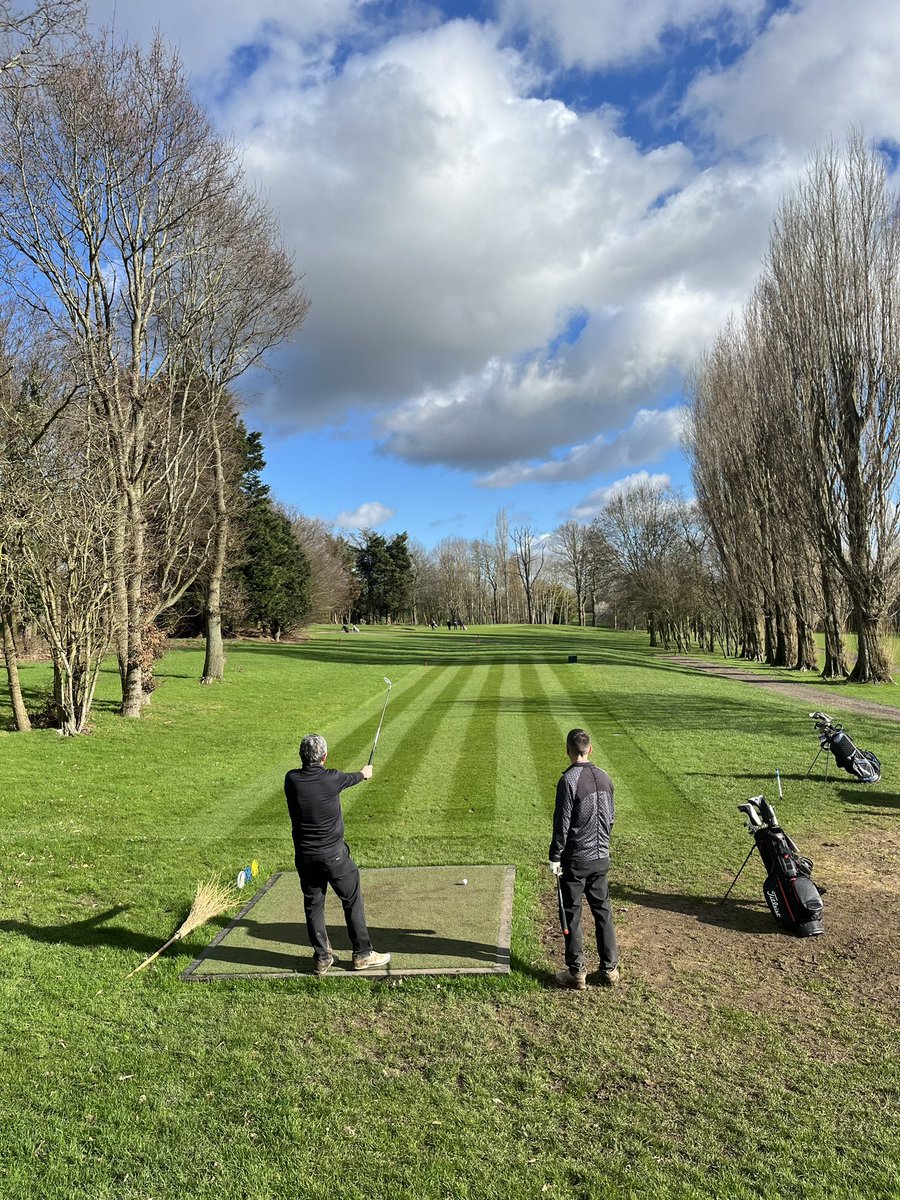 Tees getting a cut today… new levelled tees getting there first hand mower cut… slowly lowering the height .
<a href="/Abridgegolfclub/">Abridge Golf Club</a> <a href="/abridgegreens/">abridge greenstaff</a>