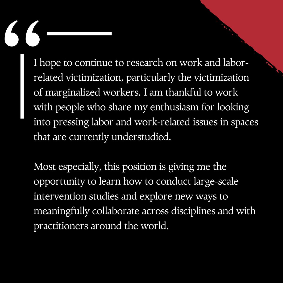 Congratulations to Stephen Abeyta, PhD, on the next step in his career. On behalf of all of SCCJ we are proud of Stephen's accomplishments during his time as a PhD student at Northeastern. We're so excited to see the incredible work he will accomplish at @NYUMarron!