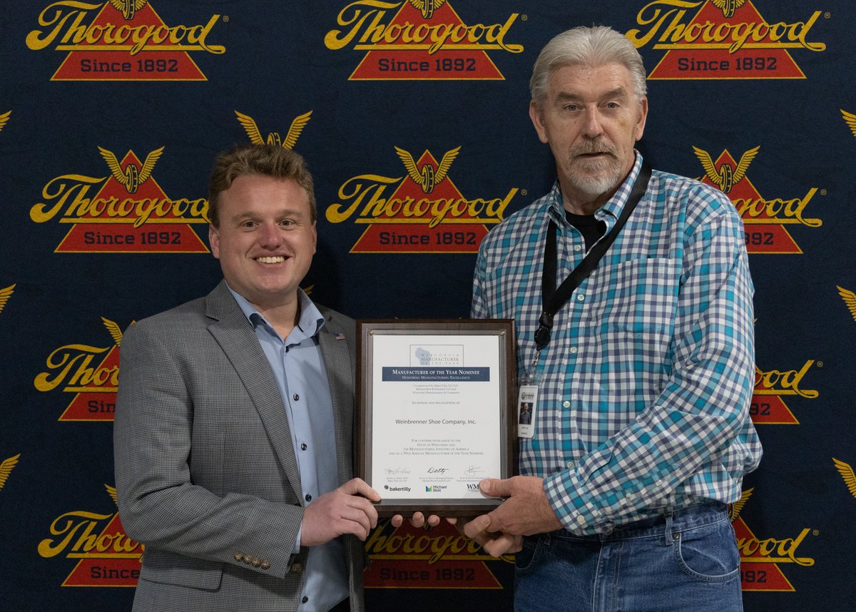 Congratulations to finalist Weinbrenner Shoe Co! See you next week at #WIMOTY!