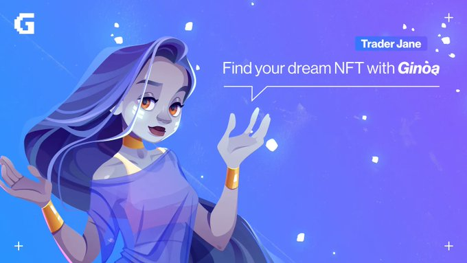ragelna's tweet photo. Trader Jane has explored and tried out all of the amazing features of Ginoa and she’s ready to find her dream NFT. Are you?

#iweb3 https://t.co/j5JtWiS6Wa