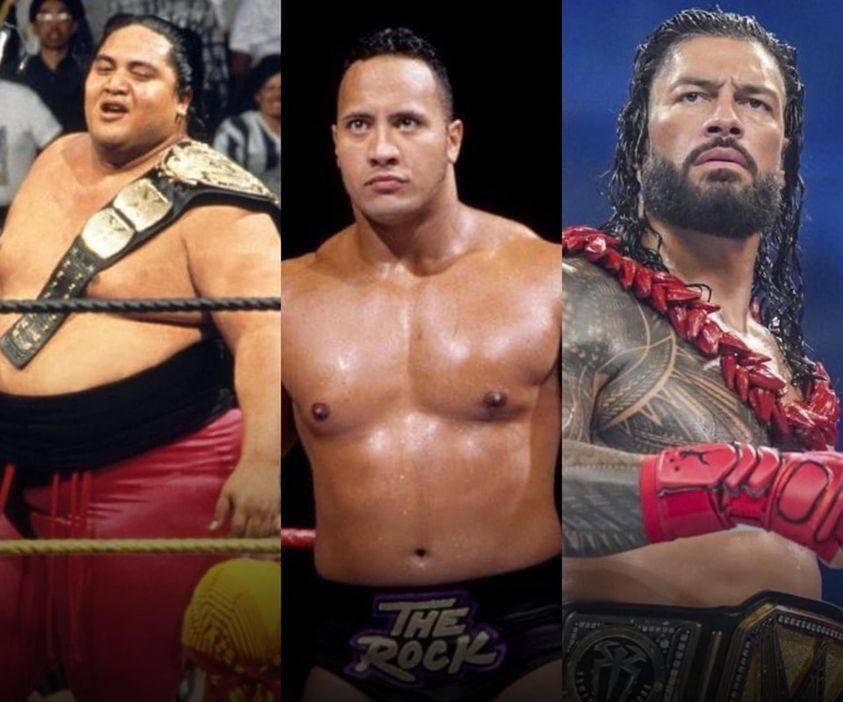 The Anoa'i family has main evented 15 of the 39 #WrestleManias in WWE history. These members include #Yokozuna (Rodney Anoa'i), #TheRock (Dwayne Johnson), #TheUsos (Jonathon & Joshua Fatu) & #RomanReigns (Joe Anoa'i).
Soon to be 16.