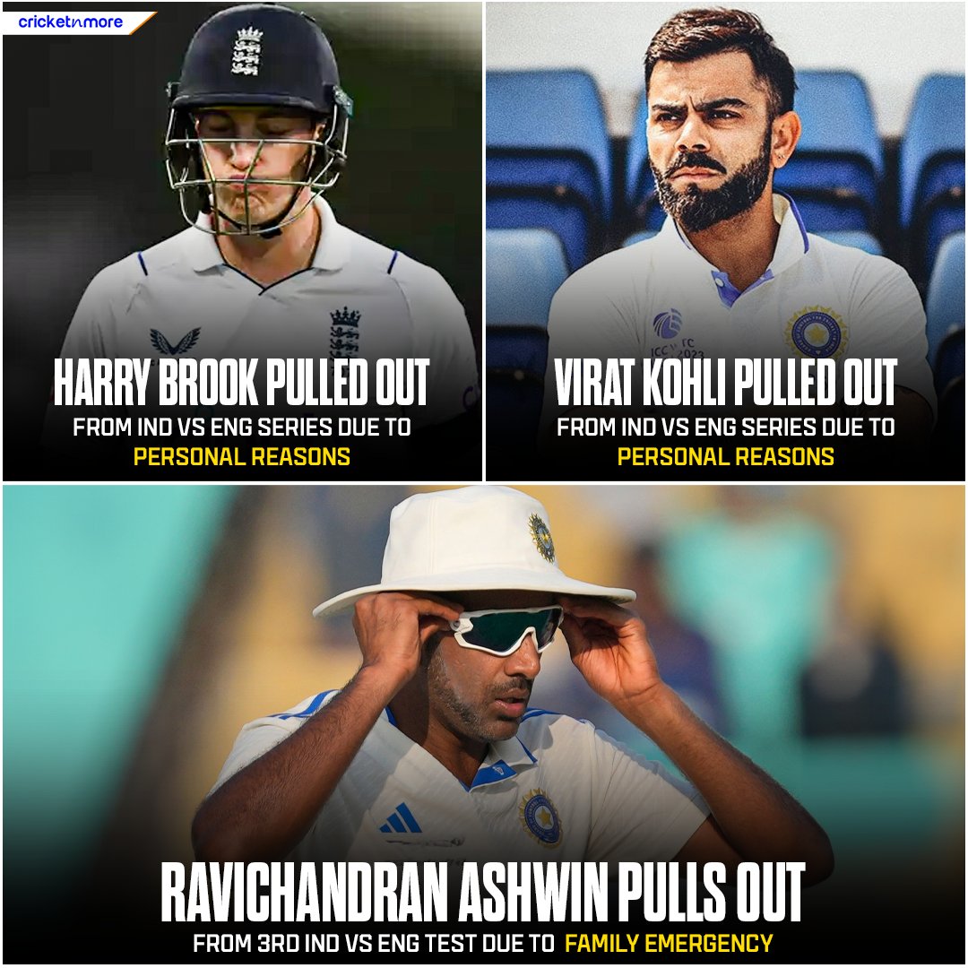 The India vs England Series So Far! ☹️

#CricketTwitter #INDvENG #HarryBrook #ViratKohli #RavichandranAshwin