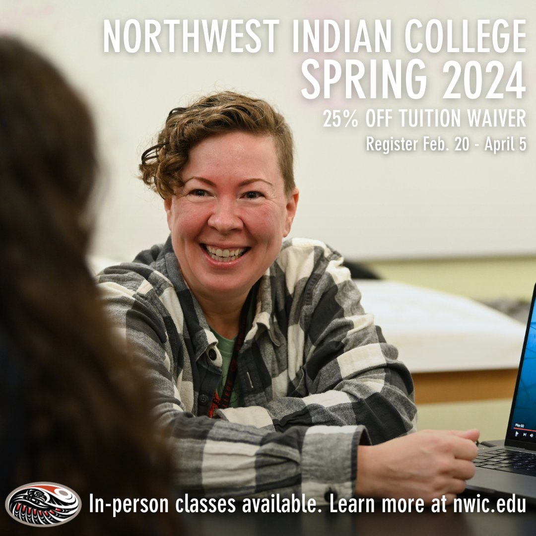 We're starting the countdown for Spring registration, opening Feb. 20 - April 5. Classes begin April 8 with in-person and virtual instruction available! Spring quarter marks the last 25% tuition waiver!

Learn more at nwic.edu and become an Eagle today! #NWIC 📷