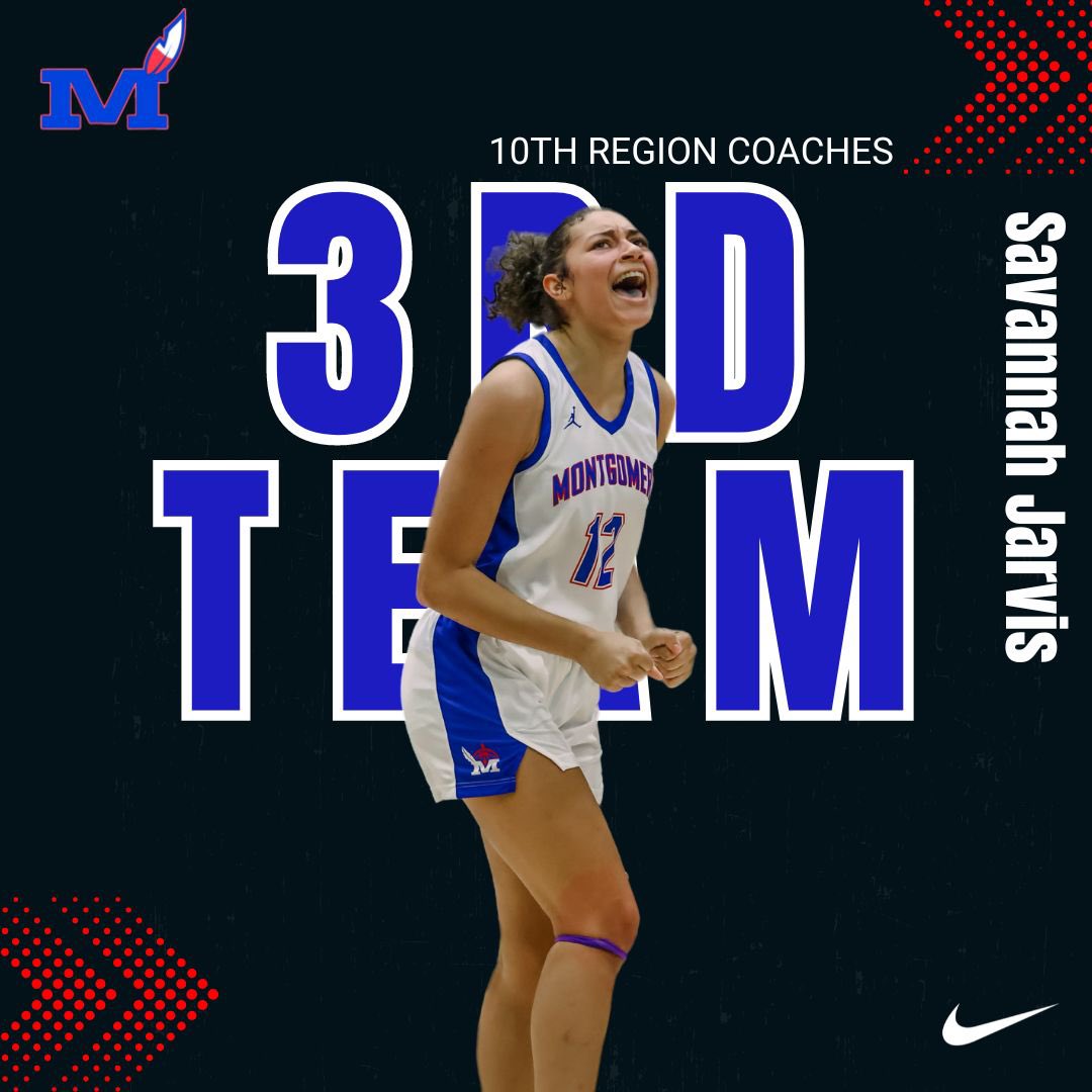 Congrats to Savannah Jarvis for being named the 10th Region Coaches 3rd Team honors.
